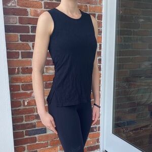 Black Sleeveless Top